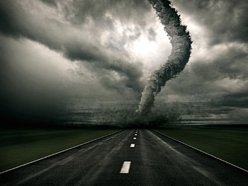 Landscape, Sky, Roads HD wallpaper