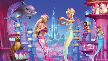 Barbie In A Mermaid Tail, Tail, Mermaid, Barbie, In, A HD wallpaper