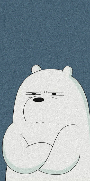 Ice bear, nose, art HD phone wallpaper