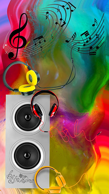 music, magenta, art HD phone wallpaper