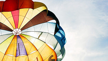Sky, Miscellanea, Miscellaneous, Multicolored, Motley, Ball HD wallpaper