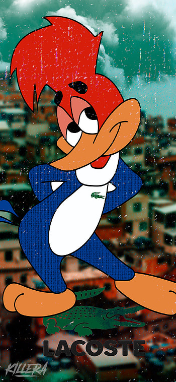 Pica-Pau, PicaPau, art, Lacoste, cartoon, desenho HD phone wallpaper