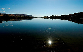 Nature, Lake, Reflection, Shine, Brilliance HD wallpaper
