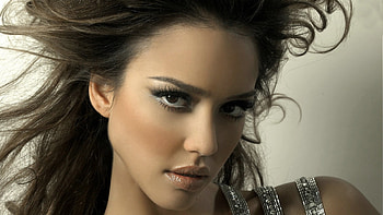 Jessica Alba in High Def, beautiful woman, wide, eyes, hot, jessica alba, actress, beauty, babe, face, , lips, , hottie HD wallpaper