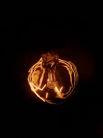 Dark, Glow, Light Bulb HD phone wallpaper