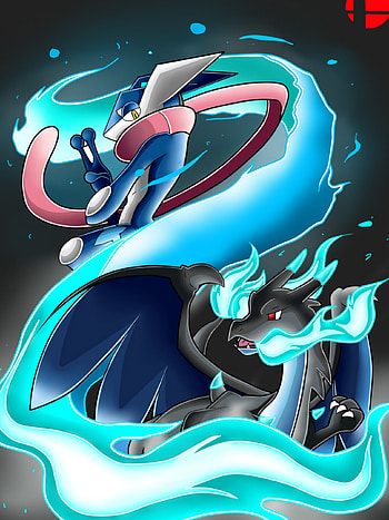 Ash Greninja , Posted by Sarah Anderson, High-definition, Striking design HD phone wallpaper