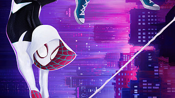 Spider-Man: Across the Spider-Verse Ultra – Dynamic City Swing, movie, Spider-Man: Across the Spider-Verse HD wallpaper