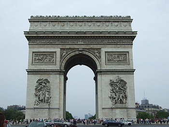 Arc de Triomphe, Paris travel guide, Must-see attraction, Historical monument HD wallpaper