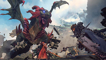 Granblue Fantasy: Relink – Epic Dragon Battle Scene, video game, Granblue Fantasy: Relink HD wallpaper