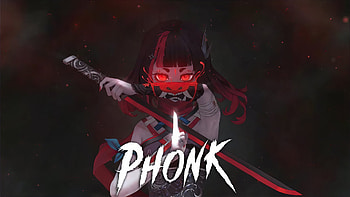 Phonk Ninja: Dark Anime, Anime, dark anime, Phonk, ninja HD wallpaper