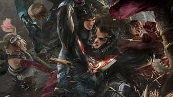 Flash, Injustice 2, Video Game, Catwoman, Harley Quinn, Superman, Injustice HD wallpaper