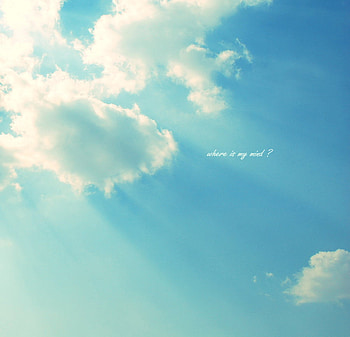 Where is my mind?, sunshine, sunny, in the clouds, thoughts, clouds, mind HD wallpaper