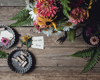 Flowers, Summer, Love, Words, Bouquet, Inscription HD wallpaper