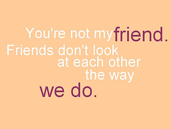 More love than... friendship ;), couple, friendship, friends, love HD wallpaper
