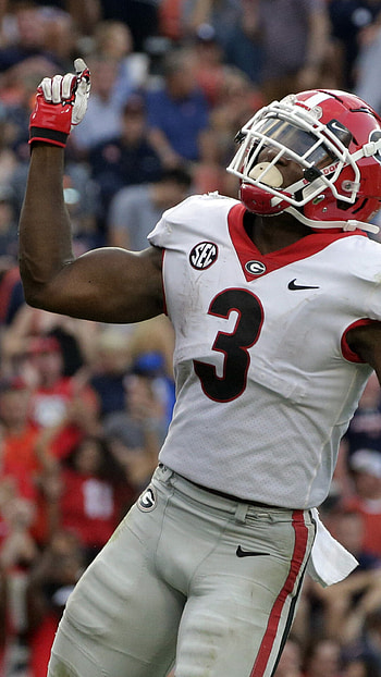 Zamir White, Georgia Bulldogs HD phone wallpaper