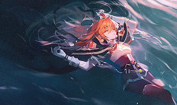 Lina Inverse, lina-inverse, anime, artist, artwork, digital-art HD wallpaper