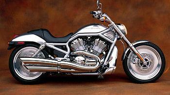 Harley Davidson V Rod Gray And Black Cruiser Motorcycle HD wallpaper