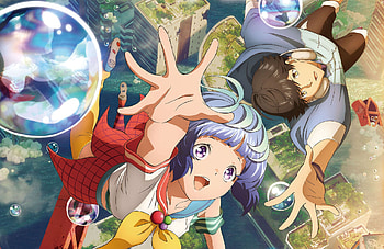 Bubble movie, Anime characters, Colorful backgrounds HD wallpaper