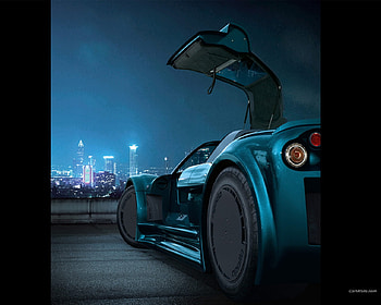 Cool-Blue, blue, auto, sport, car HD wallpaper