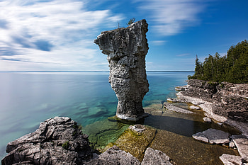 Flower Pot Island, Ontario, Canada, island, nature, canada, lake HD wallpaper