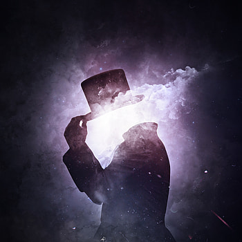Fantasy, Hollow man, surreal, smoke, dark, artwork HD phone wallpaper