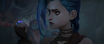 Jinx from Arcane: Stunning Ultra, TV Show, Arcane, Jinx (League Of Legends) HD wallpaper