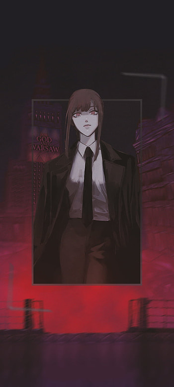 Chainsaw Man, girl, anime, makima HD phone wallpaper