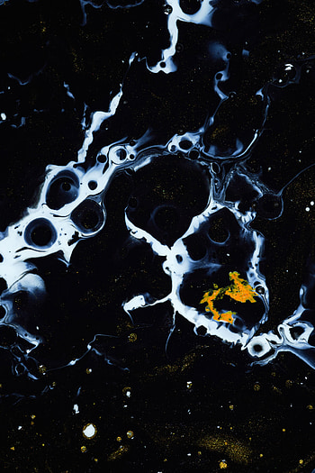 Abstract, Macro, Divorces, Paint, Liquid, Mixing HD phone wallpaper