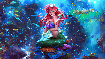 2023 The Little Mermaid , the-little-mermaid-2023, the-little-mermaid, 2023-movies, animated-movies, ariel, mermaid HD wallpaper