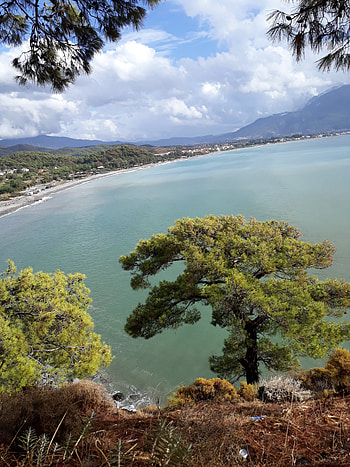 Doğa, Fethiye, bulut, gökyüzü, Muğla, deniz HD phone wallpaper