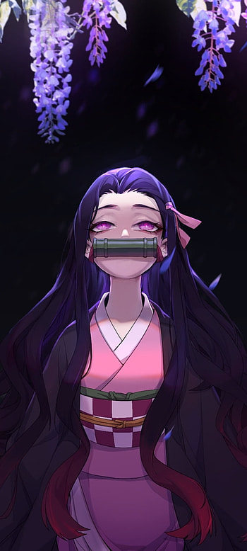Nezuko Kamado, Anime, Demon Slayer: Kimetsu no Yaiba HD phone wallpaper