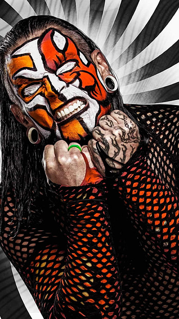 Jeff Hardy, Unique style, Captivating presence, Wrestling icon HD phone wallpaper