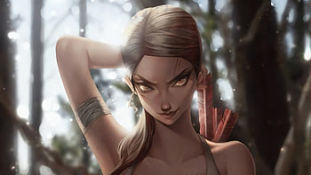 Lara Croft Artworks, lara-croft, tomb-raider, games, artist, artwork, digital-art, deviantart HD wallpaper