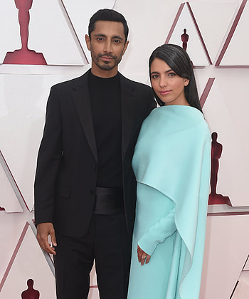 Riz Ahmed, Sweet Oscars moment, With wife HD phone wallpaper