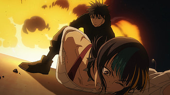 Kirara Hoshi & Megumi Fushiguro, Jujutsu Kaisen 3rd Season, Jujutsu Kaisen, Megumi Fushiguro, Kirara Hoshi HD wallpaper