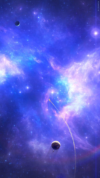 Nebula, Planets, Universe, Stars, Shining, Bright, Open Space HD phone wallpaper