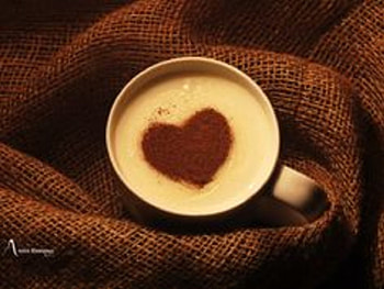 Heart of Coffee , good morning, coffee, cappuccino, cup, heart HD wallpaper