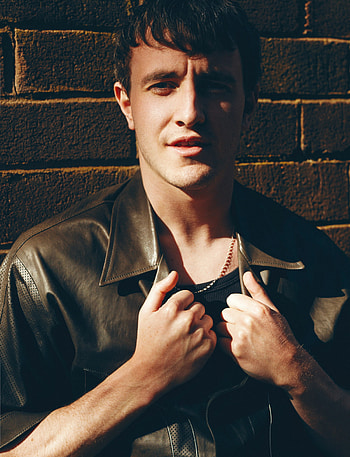 Paul Mescal, Black leather jacket, Wonderland HD phone wallpaper