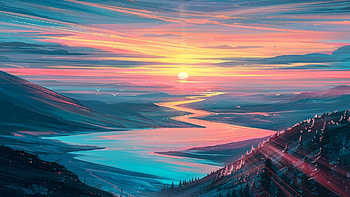 Sunset , Stunning display, perfection, High-quality HD wallpaper