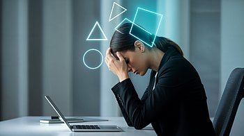 Ultra : Overwhelmed by Workplace Stress, stress, woman, laptop, office HD wallpaper