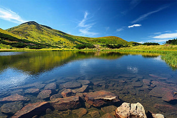 Nesamovyte lake, Ukraine, lakes, karpaty, ukraine, graphy, nature HD wallpaper