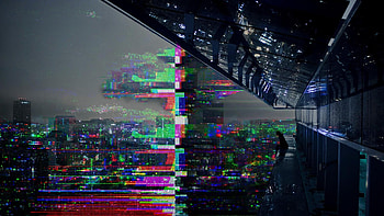 Glitch aesthetic, Computer , Creative visuals, Artistic distortion HD wallpaper