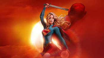 Supergirl Poster Fanmade, supergirl, milly-alcock, superheroes, dc-comics, artwork, artist, digital-art HD wallpaper
