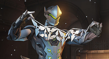 Genji, warrior, video game, Overwatch, 2018 HD wallpaper