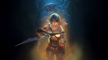 Ciri The Witcher 3 A New Beginning, ciri, the-witcher-3, games, ps4-games, xbox-games, pc-games, art, artwork, digital-art, pixiv, video-games HD wallpaper