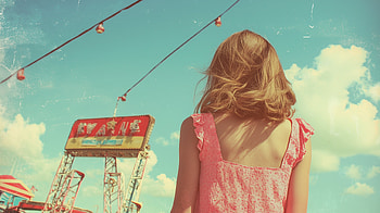 Vintage Aesthetic Girl -, girl, aesthetic, vintage HD wallpaper
