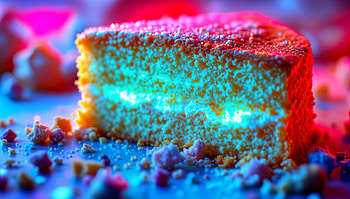 Vibrant Sponge Cake Delight - Ultra, sponge cake, cake, dessert, colorful, frosting HD wallpaper
