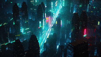 Disconnected City, scifi, city, artist, artwork, digital-art HD wallpaper