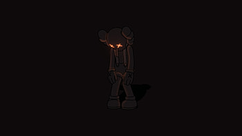 Sad Kaws, kaws, sad, alone, artist, artwork, digital-art HD wallpaper