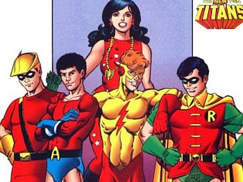 Teen Titans, DC Comics, Superheroes, Comics, Teen-Titans HD wallpaper